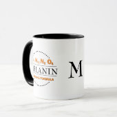 Mug MONogramme MELANIN (Devant gauche)
