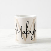 Mug Monogramme Moderne (Centre)