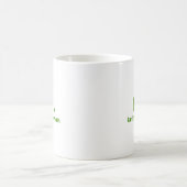 Mug Monogramme moderne et nom Conception minimaliste 5 (Centre)