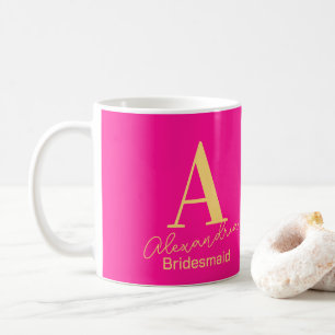 Mug Monogramme moderne personnalisée