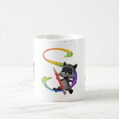 Mug Monogramme nerd mignon S de Raccon (Centre)