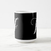 Mug Monogramme Noir (Centre)