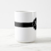 Mug Monogramme noir blanc (Centre)