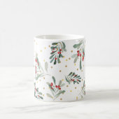 Mug Monogramme Or des Botaniques de Vacances d'hiver m (Centre)