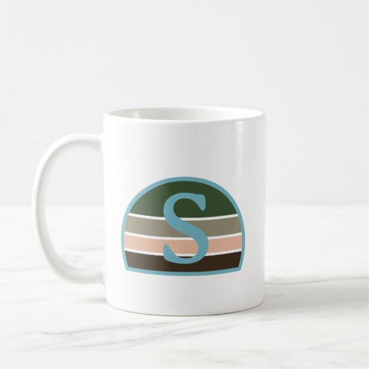 Mug Monogramme original d'album inspiré de Swiftie (Gauche)