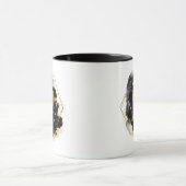 Mug Monogramme P Glitter Glam Or (Centre)