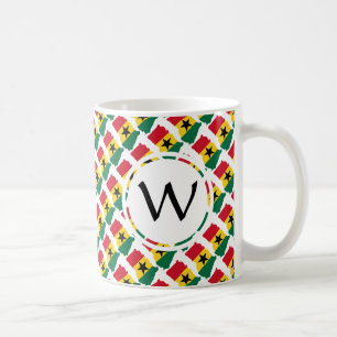 Mug Monogramme patriotique DIEU BÉNISSE GHANA