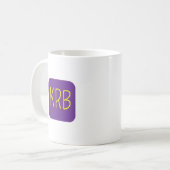 Mug Monogrammé - Personnalisé (Devant gauche)