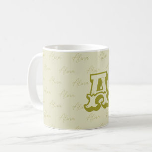 Mug Monogramme Personnalisé avec Votre Nom et Init