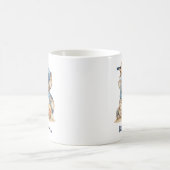 Mug Monogramme personnalisé de la côte initiale B Plag (Centre)