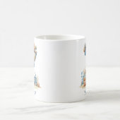Mug Monogramme personnalisé de la côte initiale Z plag (Centre)