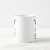 Mug Monogramme personnalisé de la côte Y initiale plag (Centre)