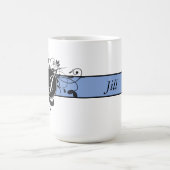 Mug Monogramme Personnalisé Fancy Flourish (Centre)