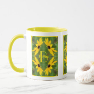 Mug Monogramme personnalisé initial nom Art Susan aux