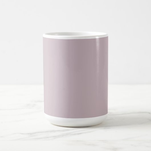Mug monogramme personnalisé, mauve moderne (Centre)