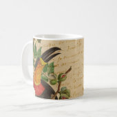 Mug Monogramme personnalisé Toucan (Devant gauche)