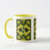 Mug Monogramme personnalisé Votre initiale Nom Géraniu (Gauche)