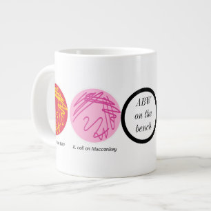 Mug Monogramme Pour Le Lecteur Micro Bench
