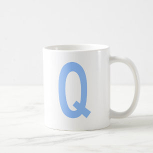 Mug Monogramme Q initial
