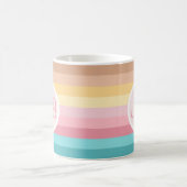 Mug Monogramme rétro des années 70 (Centre)