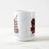 Mug Monogramme Romantasy livre Lover (Centre)