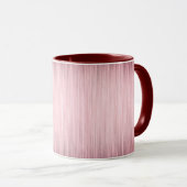 Mug Monogramme rose (Devant droit)