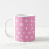 Mug Monogramme rose (Gauche)