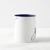 Mug Monogramme rose J de roses (Centre)