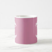 Mug Monogramme rose Rose antique (Centre)