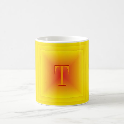 Mug Monogramme Sunburst (Centre)