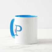 Mug Monogramme super-producteur P (Devant gauche)