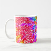 Mug Monogramme Tie Dye Faux Paillettes (Gauche)
