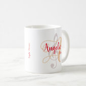 Mug Monogramme Treble Clef Music (Devant droit)