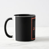 Mug Monogramme unique (Gauche)