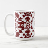 Mug Monogramme vintage Damas (Gauche)