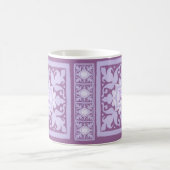 Mug Monogramme vintage (Lilac) (Centre)