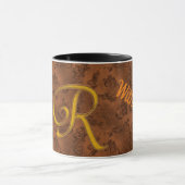 Mug Monogramme Vintage R (Centre)