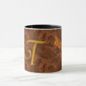 Mug Monogramme Vintage T (Centre)
