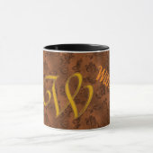 Mug Monogramme Vintage W (Centre)