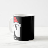 Mug Monogrammed Family Christmas With Name (Devant gauche)