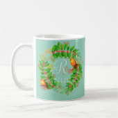 Mug Monographie de Noël Lumière Turquoise (Gauche)