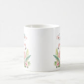 Mug Monographie d'été tropicale rose flamingo (Centre)