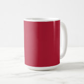 Mug Monographie personnalisée, Noël rouge festif (Devant droit)