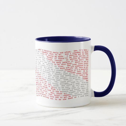 Mug Monologue Scuba (Droite)