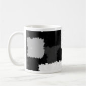 Mug Monotone dans le gris, le noir et le blanc (Gauche)