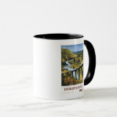 Mug Monsal Dale, train et viaduc British Rail (Devant droit)