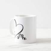 Mug Monsieur Black Heart (Devant gauche)