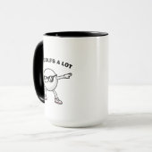 Mug MONSIEUR GOLFE BEAUCOUP,Drôle de Golf (Devant gauche)