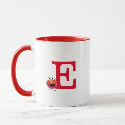 Mug Monster à la fin de cette histoire | Elmo Monogram (Gauche)