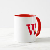 Mug Monster à la fin de cette histoire | Elmo Monogram (Devant droit)